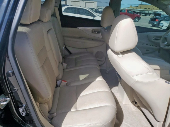 2015 Nissan Murano SL with VIN 5N1AZ2MG2FN257939, listed as a Copart auction lot 49538995 with 47,135 mi miles and Salvage Title. Bid and sale history available at carsss.com. Image 11.