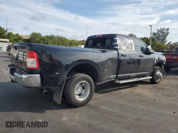 2023 Ram 3500 Tradesman with VIN 3C63RRGL1PG509583, listed as a Copart auction lot 46164695 with 89,525 mi miles and Salvage Title. Bid and sale history available at carsss.com. Image 3.