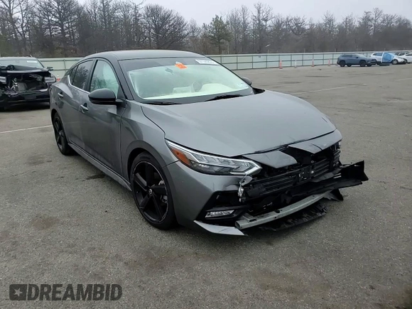 2022 Nissan Sentra SR with VIN 3N1AB8DV6NY262432, listed as a Copart auction lot 51120895 with Not Provided miles and Salvage Title. Bid and sale history available at carsss.com. Image 10.