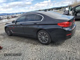2019 BMW 5 Series 530i with VIN WBAJA5C50KBX49102, listed as a Copart auction lot 50745595 with 80,410 mi miles and Salvage Title. Bid and sale history available at carsss.com. Image 2.