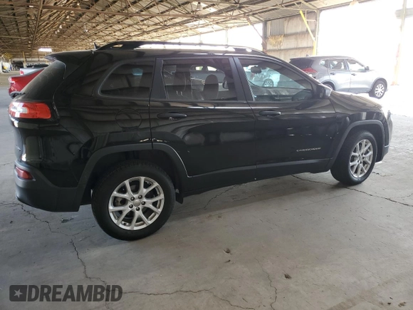 2017 Jeep Cherokee Sport with VIN 1C4PJLAB0HW592165, listed as a Copart auction lot 65184645 with 154,315 mi miles and Clean title. Bid and sale history available at DreamBid. Image 3.