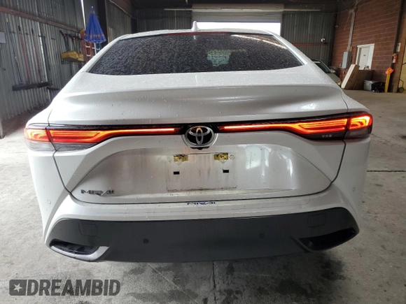 2023 Toyota Mirai XLE with VIN JTDAAAAA2PA008555, listed as a Copart auction lot 49183535 with 24,013 mi miles and Salvage Title. Bid and sale history available at carsss.com. Image 6.
