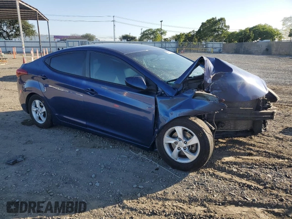 2015 Hyundai Elantra SE z VIN 5NPDH4AE3FH583168, wystawiony jako Copart lot #57910345 z przebiegiem 110 291 mil mil oraz Szkody całkowita. Historia ofert i sprzedaży dostępna na DreamBid. Obrazek 4.