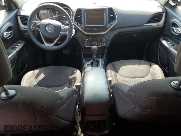 2017 Jeep Cherokee Latitude with VIN 1C4PJLCB1HW554490, listed as a Copart auction lot 57153515 with 84,867 mi miles and Salvage title. Bid and sale history available at DreamBid. Image 8.