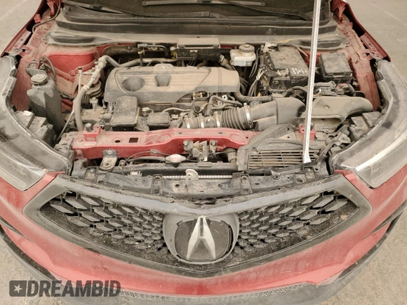 2020 Acura RDX w/A-Spec Pkg with VIN 5J8TC1H69LL001722, listed as a Copart auction lot 47901365 with 49,825 mi miles and Salvage Title. Bid and sale history available at carsss.com. Image 12.