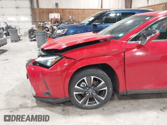 2025 Lexus UX 300h с VIN JTHUCJDH8S2004933, выставлен на аукционе IAAI как лот 41584822 с пробегом 722 миль миль и . История ставок и продаж доступна на DreamBid. Изображение 18.