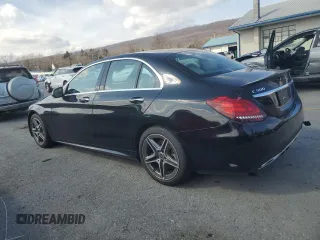 2020 Mercedes-Benz C 300 with VIN 55SWF8EBXLU328905, listed as a Copart auction lot 47097035 with 41,265 mi miles and Clean Title. Bid and sale history available at DreamBid. Image 2.