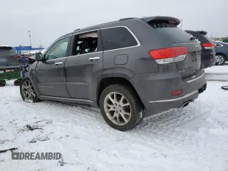 2015 Jeep Grand Cherokee Summit with VIN 1C4RJFJT6FC806660, listed as a Copart auction lot 88279395 with 173,735 mi miles and Salvage Title. Bid and sale history available at carsss.com. Image 2.
