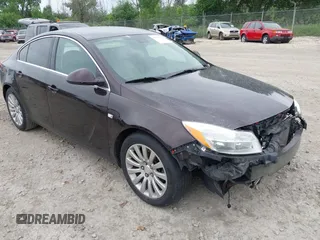 2011 Buick Regal CXL Turbo TO1 z VIN W04GV5EV3B1133893, wystawiony jako IAAI lot #42519404 z przebiegiem 145 214 mil mil oraz . Historia ofert i sprzedaży dostępna na DreamBid. Obrazek 1.