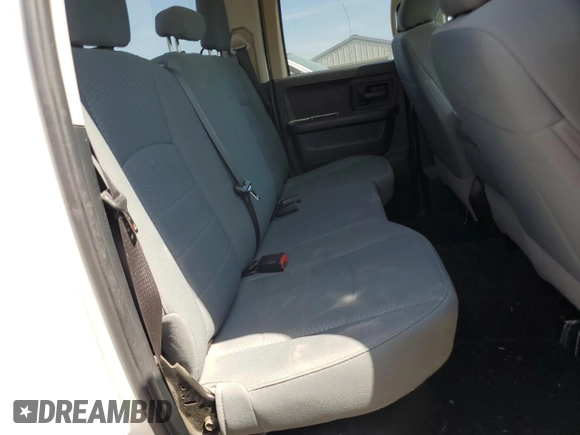 2018 Ram 1500 Tradesman with VIN 1C6RR6FT6JS304416, listed as a Copart auction lot 59726455 with 69,790 mi miles and Salvage title. Bid and sale history available at DreamBid. Image 10.