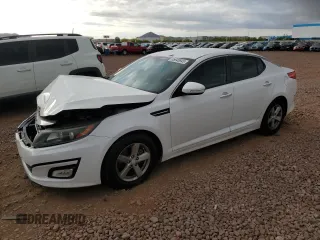2014 Kia Optima LX z VIN 5XXGM4A79EG289200, wystawiony jako Copart lot #55845845 z przebiegiem 101 529 mil mil oraz Szkoda całkowita • Salvage title. Historia ofert i sprzedaży dostępna na DreamBid. Obrazek 1.