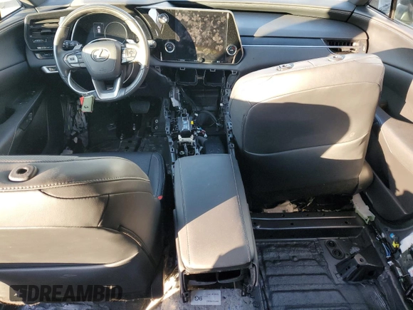 2023 Lexus RX with VIN 2T2BAMBAXPC003115, listed as a Copart auction lot 72773164 with 23,753 mi miles and Non Repairable. Bid and sale history available at carsss.com. Image 8.