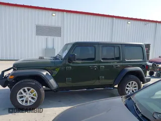 2023 Jeep Wrangler Willys with VIN 1C4HJXDG7PW646627, listed as a IAAI auction lot 42469601 with 50,178 mi miles and . Bid and sale history available at DreamBid. Image 15.
