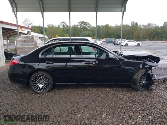 2024 Mercedes-Benz C 300 with VIN W1KAF4GB2RR233474, listed as a IAAI auction lot 40782375 with Not Provided miles and . Bid and sale history available at DreamBid. Image 12.