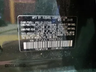 2024 Subaru Forester Premium с VIN JF2SKADC9RH443356, выставлен на аукционе Copart как лот 60415415 с пробегом 44 456 миль миль и Чистый • Clean title. История ставок и продаж доступна на DreamBid. Изображение 13.