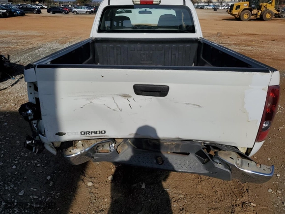 2008 Chevrolet Colorado Work Truck with VIN 1GCCS199388228974, listed as a Copart auction lot 82702184 with 122,053 mi miles and Salvage Title. Bid and sale history available at carsss.com. Image 10.