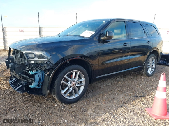 2022 Dodge Durango GT Plus with VIN 1C4RDJDG8NC182559, listed as a IAAI auction lot 40944833 with 57,007 mi miles. Bid and sale history available at carsss.com. Image 18.