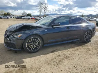 2016 Audi A6 2.0T Premium with VIN WAUFFAFCXGN185930, listed as a Copart auction lot 47794515 with 83,334 mi miles and Salvage Title. Bid and sale history available at carsss.com. Image 1.