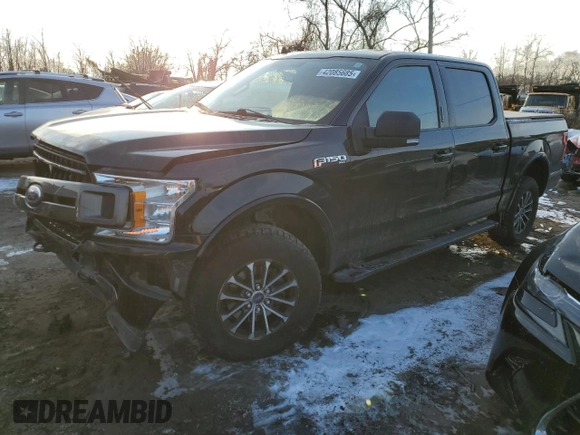 2019 Ford F-150 XL with VIN 1FTEW1E46KFB94782, listed as a Copart auction lot 42085685 with 68,785 mi miles and Salvage Title. Bid and sale history available at carsss.com. Image 1.