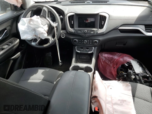 2024 GMC Terrain SLE with VIN 3GKALTEGXRL173306, listed as a Copart auction lot 57458985 with 17,131 mi miles and Non repairable. Bid and sale history available at DreamBid. Image 8.