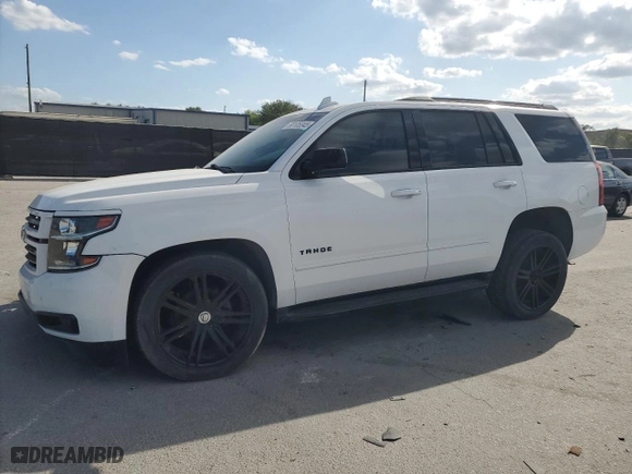 2018 Chevrolet Tahoe Premier with VIN 1GNSCCKC0JR335286, listed as a Copart auction lot 50105345 with 155,777 mi miles and Clean Title. Bid and sale history available at carsss.com. Image 1.
