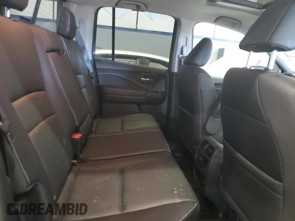 2023 Honda Ridgeline RTL-E with VIN 5FPYK3F77PB001460, listed as a Copart auction lot 61383785 with 27,423 mi miles and Salvage title. Bid and sale history available at DreamBid. Image 10.