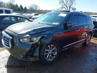 2014 Infiniti QX60 with VIN 5N1AL0MN0EC547112, listed as a IAAI auction lot 41579226 with 179,985 mi miles and . Bid and sale history available at DreamBid. Image 14.