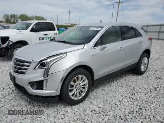 2018 Cadillac XT5 AWD with VIN 1GYKNBRS4JZ243442, listed as a Copart auction lot 51911955 with 86,736 mi miles and Salvage title. Bid and sale history available at DreamBid. Image 1.