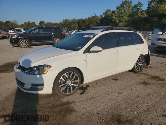 2015 Volkswagen Golf SportWagen TSI SE with VIN 3VWC17AU7FM507341, listed as a Copart auction lot 71239944 with 118,119 mi miles and Salvage Title. Bid and sale history available at carsss.com. Image 1.