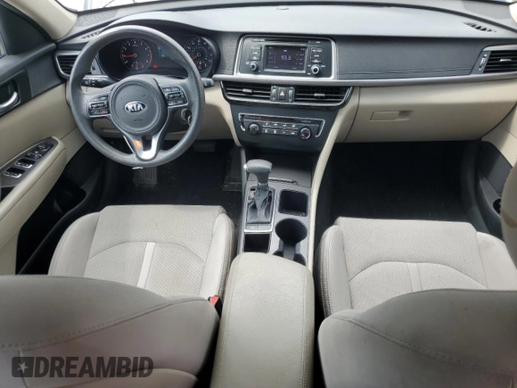 2016 Kia Optima LX with VIN 5XXGT4L35GG111655, listed as a Copart auction lot 64983285 with 79,981 mi miles and Clean title. Bid and sale history available at DreamBid. Image 8.