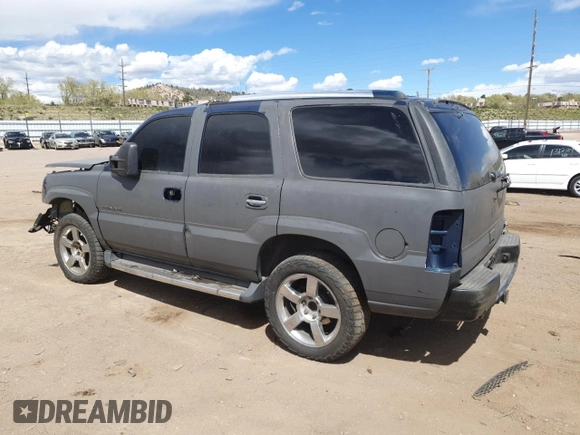 2005 Cadillac Escalade z VIN 1GYEK63N15R156958, wystawiony jako Copart lot #55286165 z przebiegiem Nie podano mil oraz Czysty tytuł • Clean title. Historia ofert i sprzedaży dostępna na DreamBid. Obrazek 2.