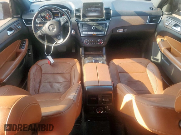 2018 Mercedes-Benz GLS 550 with VIN 4JGDF7DE6JB113256, listed as a Copart auction lot 59043595 with 114,008 mi miles and Clean title. Bid and sale history available at DreamBid. Image 8.