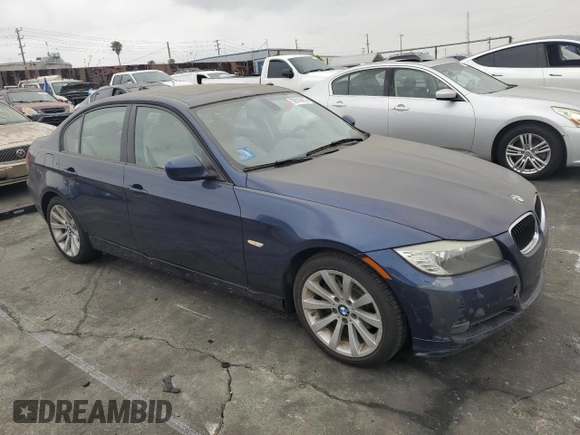 2011 BMW 3 Series 328i with VIN WBAPH5G50BNM82543, listed as a Copart auction lot 59016615 with 122,820 mi miles and Clean title. Bid and sale history available at DreamBid. Image 4.