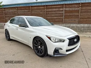 2018 Infiniti Q50 Luxe с VIN JN1EV7APXJM359784, выставлен на аукционе Copart как лот 61767895 с пробегом 125 082 миль миль и Чистый • Clean title. История ставок и продаж доступна на DreamBid. Изображение 1.