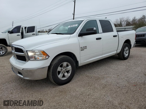2023 Ram 1500 SLT z VIN 1C6RR6LG2PS564828, wystawiony jako Copart lot #41870845 z przebiegiem 40 771 mil mil oraz Szkoda całkowita • Salvage title. Historia ofert i sprzedaży dostępna na DreamBid. Obrazek 1.