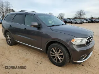 2016 Dodge Durango Limited with VIN 1C4RDHDG0GC437250, listed as a Copart auction lot 47096675 with 196,414 mi miles and Salvage Title. Bid and sale history available at carsss.com. Image 4.