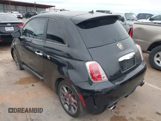 2012 FIAT 500 Abarth z VIN 3C3CFFFH3CT381608, wystawiony jako IAAI lot #41432123 z przebiegiem 116 920 mil mil oraz . Historia ofert i sprzedaży dostępna na DreamBid. Obrazek 3.