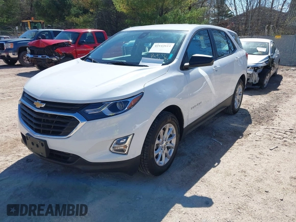 2020 Chevrolet Equinox LS with VIN 3GNAXHEV7LS673732, listed as a IAAI auction lot 42133197 with 67,804 mi miles and . Bid and sale history available at DreamBid. Image 22.