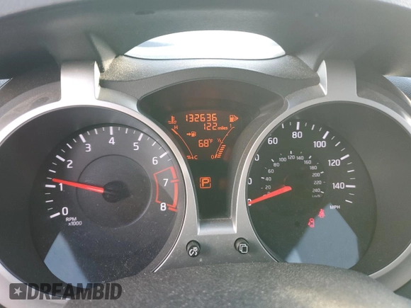 2012 Nissan Juke SV with VIN JN8AF5MR4CT116088, listed as a Copart auction lot 78448834 with 132,636 mi miles and Clean Title. Bid and sale history available at carsss.com. Image 9.