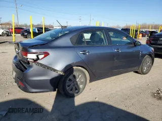 2020 Kia Rio LX with VIN 3KPA24ADXLE295966, listed as a Copart auction lot 48459415 with 37,003 mi miles and Salvage Title. Bid and sale history available at DreamBid. Image 3.