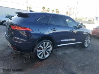 2018 Jaguar F-PACE S with VIN SADCM2FV1JA251271, listed as a Copart auction lot 46032465 with 85,051 mi miles and Non Repairable. Bid and sale history available at carsss.com. Image 3.