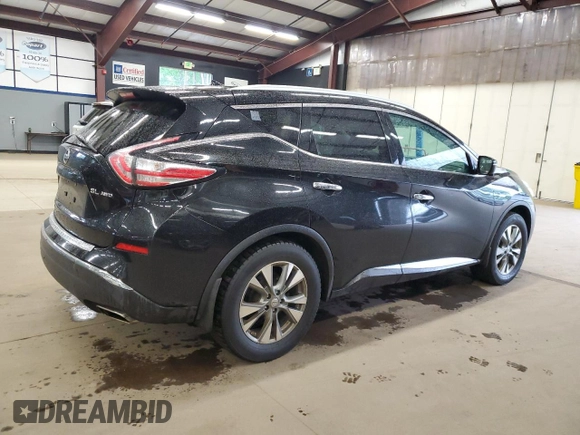 2015 Nissan Murano SL z VIN 5N1AZ2MH3FN217426, wystawiony jako Copart lot #58202205 z przebiegiem 205 879 mil mil oraz Czysty tytuł • Clean title. Historia ofert i sprzedaży dostępna na DreamBid. Obrazek 3.