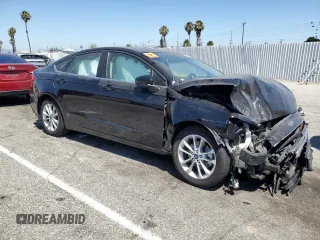 2020 Ford Fusion SE with VIN 3FA6P0LU9LR181291, listed as a Copart auction lot 63037215 with 53,549 mi miles and Salvage title. Bid and sale history available at DreamBid. Image 4.