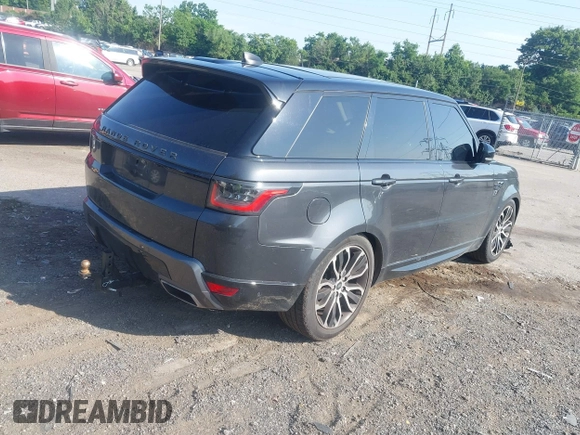 2019 Land Rover Range Rover Sport HSE with VIN SALWR2RV4KA823367, listed as a IAAI auction lot 42685837 with 108,289 mi miles and . Bid and sale history available at DreamBid. Image 4.
