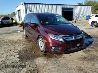 2019 Honda Odyssey EX with VIN 5FNRL6H57KB087417, listed as a Copart auction lot 83984874 with 89,909 mi miles and Salvage title. Bid and sale history available at DreamBid. Image 14.