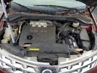 2005 Nissan Murano SL with VIN JN8AZ08T55W321467, listed as a Copart auction lot 71880514 with 127,320 mi miles and Salvage Title. Bid and sale history available at carsss.com. Image 12.