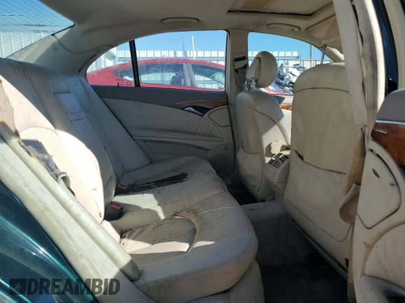 2003 Mercedes-Benz E-Class 3.2L with VIN WDBUF65J53A101021, listed as a Copart auction lot 73015774 with 242,812 mi miles and Clean Title. Bid and sale history available at carsss.com. Image 10.