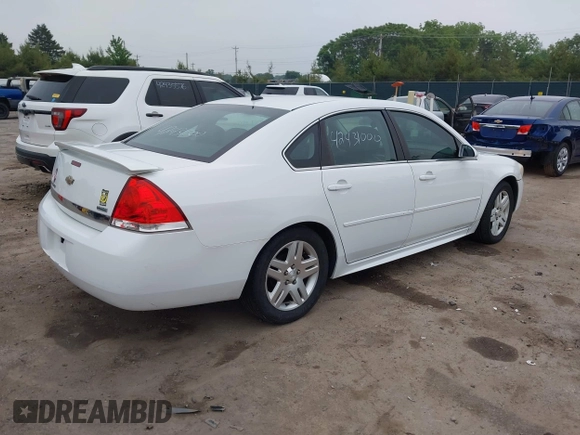2011 Chevrolet Impala LT Fleet with VIN 2G1WG5EKXB1244946, listed as a IAAI auction lot 42431000 with 134,721 mi miles and . Bid and sale history available at DreamBid. Image 4.