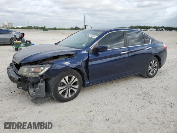 2015 Honda Accord LX with VIN 1HGCR2F30FA242825, listed as a Copart auction lot 52772275 with 122,777 mi miles and Salvage Title. Bid and sale history available at DreamBid. Image 1.