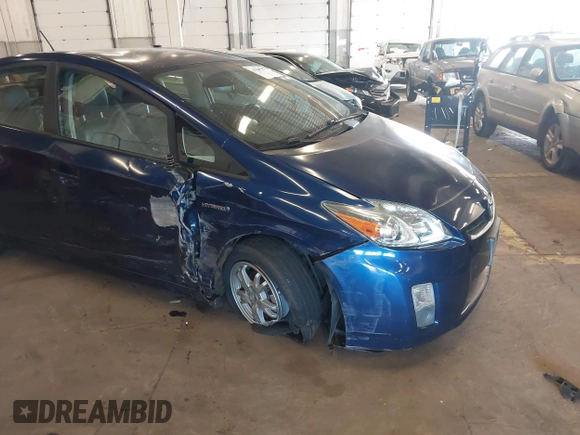 2011 Toyota Prius I with VIN JTDKN3DU9B1334548, listed as a IAAI auction lot 41891735 with 128,841 mi miles and . Bid and sale history available at DreamBid. Image 6.